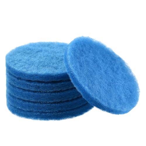 Image of 4 Pcs Aquarium Filter Media Floss Filter Pads Compatible with Fx4, Fx5, Fx6 Canister Filter Replacement Parts Accessories (Blue, 6 Pcs)