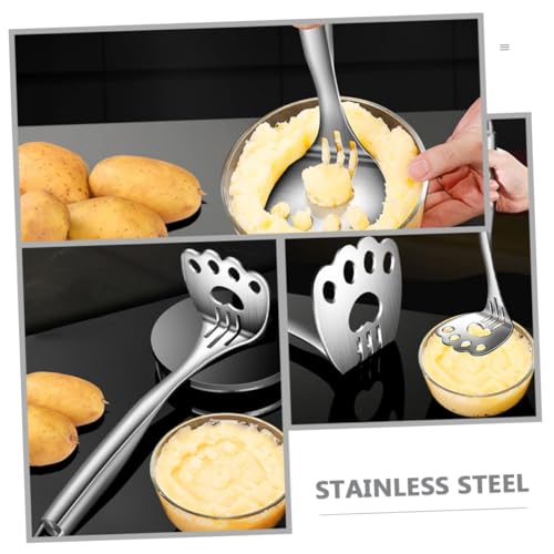 Kartoffelstampfer, Kartoffelstampfer Handstampfer Kartoffelbrei Werkzeug Kartoffelsieb Reispresse Stampfer Bananenbrecher Knoblauchzerkleinerer Gemüse Metall Kartoffelwolf Edelstahl Extrusionsmaschine