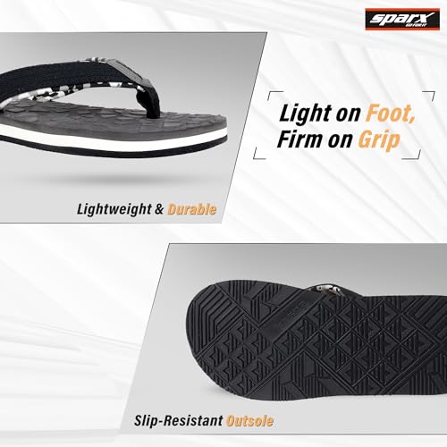 Image of SPARX Flip Flops for Men - Lightweight Comfortable Daily Wear Slippers with Soft Footbed, Flexible Sole & Superior Comfort