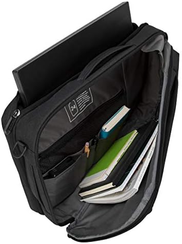 Targus Cypress Convertible Backpack with EcoSmart Designed for Business Traveler and School fit up to 15.6-Inch Laptop/Notebook, Black (TBB587GL)