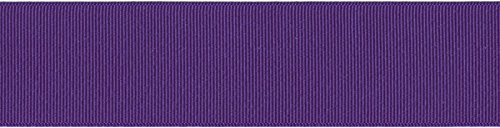 Offray Grosgrain Craft Ribbon, 1 1/2-Inch x 12-Feet, Regal Purple