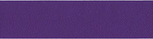 Offray Grosgrain Craft Ribbon, 1 1/2-Inch x 12-Feet, Regal Purple