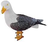 Tierfiguren Möwe 14 cm Vogel See Nordsee Meer Seagull Hafen Maritim Deko GRF 39.3037 B
