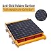 4 Pcs Heavy Duty Machine Dolly Skate Machinery Roller Mover 15t 33000lbs Capacity Cargo Trolley 9 rollen Skates Industrial Machinery Mover Rotating Roller All-Steel Construction