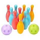 Développer les compétences des enfants : jouet de bowling. Aide les enfants à développer leurs compétences de bowling à l'intérieur ou à l'extérieur et à améliorer la coordination œil-main, la motricité et l'équilibre des enfants..Les enfants feront également des exercices physiques, ce qui pourra accroître leur enthousiasme pour le sport dès le début.