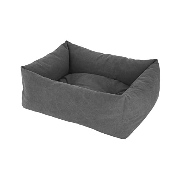 Kerbl 80347 Kuschelbett Lucca, 70 x 85 cm, grau