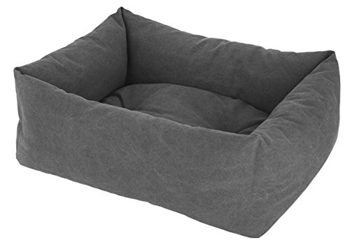 Kerbl 80346 Kuschelbett Lucca, 60 x 70 cm, grau