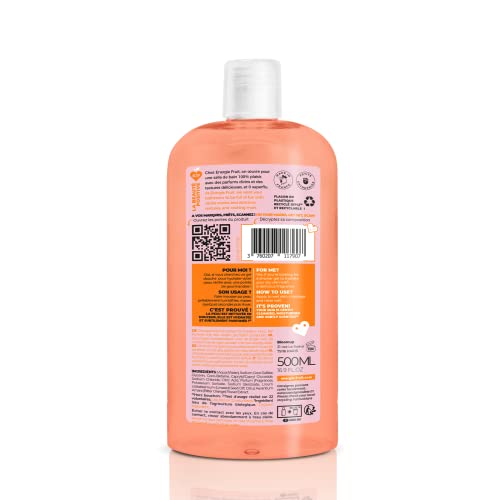 ENERGIE-FRUIT-Gel-de-ducha-pH-neutro-Flor-de-azahar-y-aceite-de-linaza-BIO-Vegano-500-ml