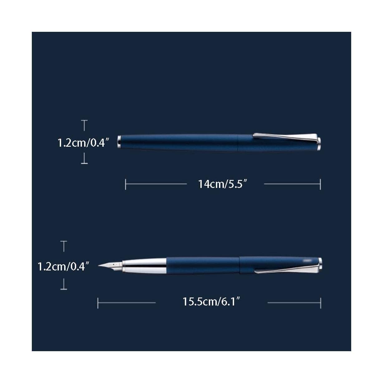 Füllfederhalter Füllfederhalter Atemberaubender Luxus-Stift mit mittlerer Spitze Bestes Stift-Geschenkset für Männer und Frauen Professioneller Kalligraphie-Stift Schreibstift tragbar