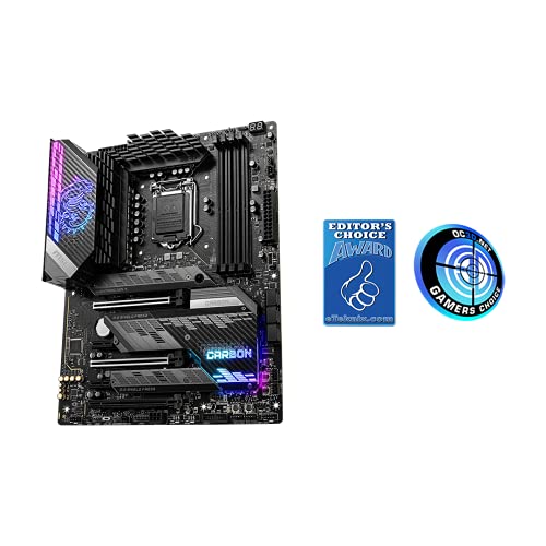 MSI-MPG-Z590-GAMING-CARBON-WIFI-Placa-Base-ATX-Soporta-Procesadores-Intel-Core-11th-Gen-LGA-1200-Mystic-Light-75A-VRM-DDR4-Boost-5333MHzOC-2-x-PCIe-40-x16-3-x-M2-Gen43-x4-Wi-Fi-6E