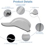 BSBUY Basecap Unisex składana czapka baseballowa dla mężczyzn i kobiet, regulowana czapka na lato z daszkiem, ochrona przed słońcem, czapka baseballowa z siateczki, kapelusz przeciwsłoneczny do