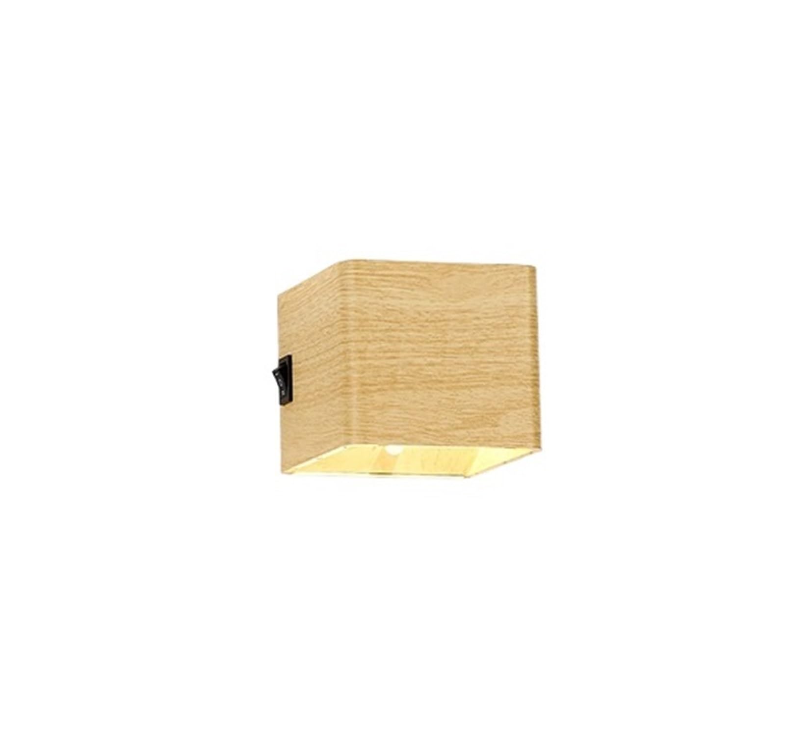 Aplique de pared LED recargable de madera con sensor de movimiento para dormitorio 8