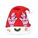 Produktbild Weihnachtsmütze, Weihnachtsschmuck |Erwachsene, Requisiten Kinder dress up |weich und bequem |dauerhaft (Farbe : Children's pink antlers)