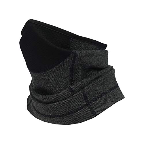 Fleece Winter Neck Gaiter Face Covering,Breathable & Soft Neck Cover,Scarf Face Mask,Ski Mask For Cold Weather A02-Gray #TOP5