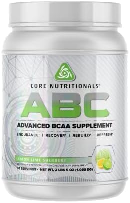 Core Nutritionals Platinum ABC Advanced Intra-Workout BCAA Supplement with 2.5 G Beta Alanine, Citrulline Malate to Increase Endurance and Performance, 50 Servings (Lemon Lime Sherbert) Core Nutritionals Platinum ABC Advanced Intra-Workout BCAA Supplement with 2.5 G Beta Alanine, Citrulline Malate to Increase Endurance and Performance, 50 Servings (Lemon Lime Sherbert)
