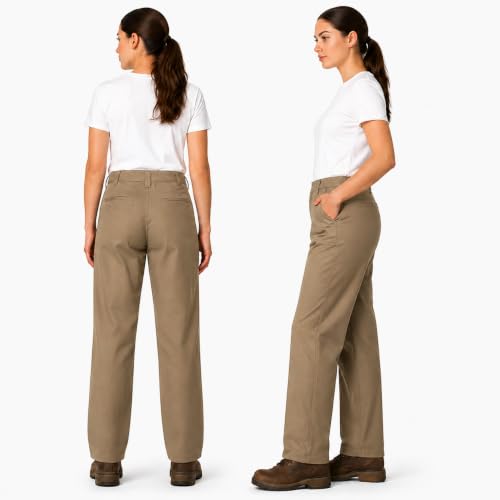 Women's Flex Original Fit Work Pants, Desert Sand, 10 RG - image 2