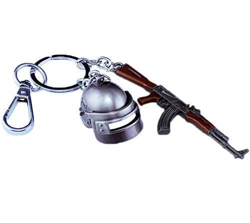 Image of The Purple Tree PUBG Keychain - Pack of 1, Merchandise for PUBG Lovers, Pan Keychain, Birthday Gift for Best Friend