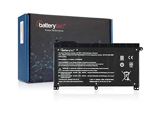 Batterytec® Bateria para HP BI03XL B103XL. HP Pavilion x360 13u100,Pavilion x360 13-u138TU Series. HSTNN-UB6W HSTNNUB6W TPN-W118 TPNW118 843537-541 843537541 844203-850. [12 Meses de garantía]