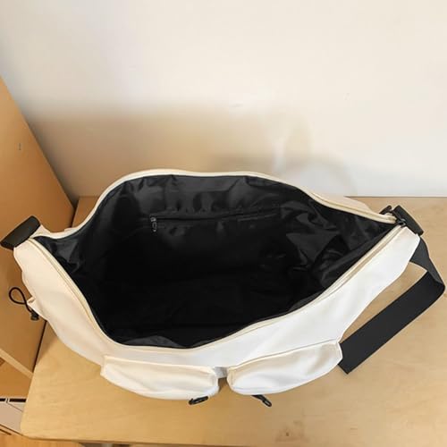 Dallaswind Large Capacity Messenger Canvas Bag, Large Crossbody Bag Shoulder Purse, Vintage Water Resistant Canvas Satchel3