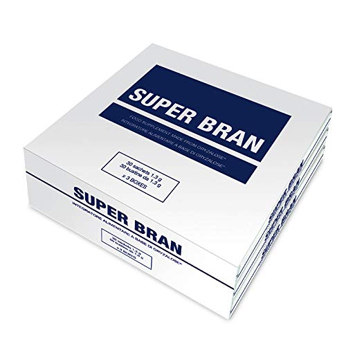 Super Bran 90 BUSTINE, Integratore Alimentare A base di Arabinoxilado, Contrasta i sintomi dell'invecchiamento, Antiossidante
