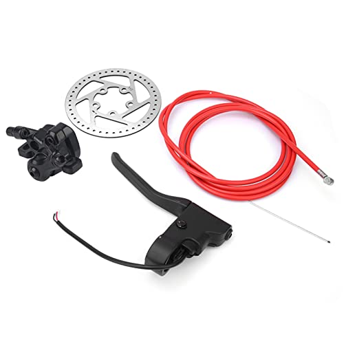 Electric Scooter Disc Brake,Metal Disc Brake Device Set Brake Line Handle Electric Scooter Brake Accessories replacement for M365 Electric Scooter Accessories Kit