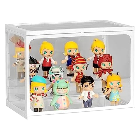 WMM Lighted Glass Display Case for Collectibles Cover