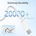 Car Carplay Cable for Apple iPhone 16,iPhone 16 Plus, iPhone 16 Pro, iPhone16 Pro Max, USB A to USB C Fast Charger Carplay Cable Car Charging Cord 3FT (2Pack) (White)