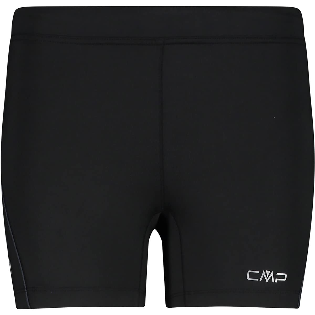 CMP Women's Tight-Fitting Shorts with Dry Function, Womens, Shorts, 3C89776T, Black Asphalt, 42
