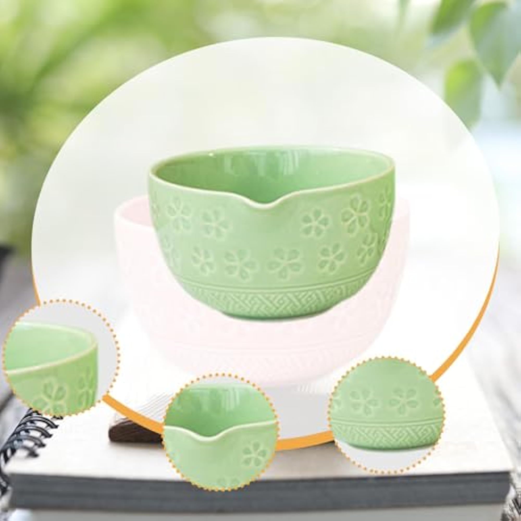 Matcha Bowl Household 450ml Tea Bowl for Cold Brew