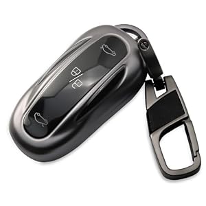 for Tesla Key Fob Cover with Keychain Compatible with Tesla Model X Accessories