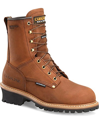 Image of Carolina Men's 8 Inch WP Insulated Elm Medium Brown /Medium / 12