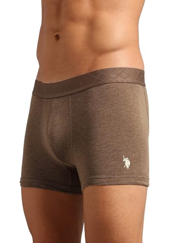 Image of U.S. Polo ASSN. Men's PT006 Bamboo Comfort Trunks for All-Day Freshness - Pack of 1