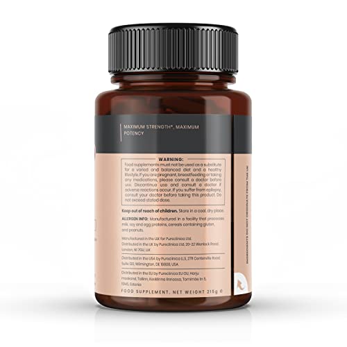 Pureclinica Concentrated CLA 1000mg x 180 Softgels - 84% Rich Conjugated Linoleic Acid - Up to 6 Months Supply - Image 3