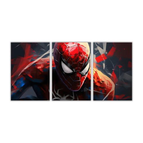 Trocshop Spider Man Split Wall Poster Set of 3 Pack of 3 - Image 2