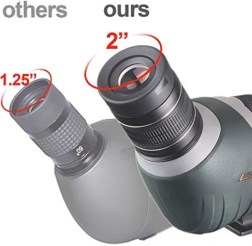 Spektiv 20-60×80 Landove mit Stativ und Digiscoping Adapter