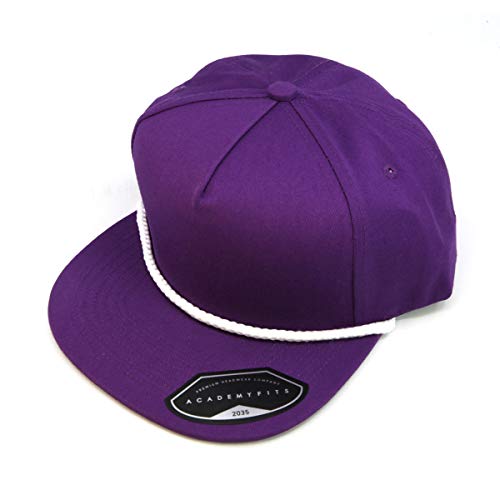 Gorra Snapback ajustable 6 Panel Golf Rope miniatura 1