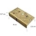 Creative Deco Cierre Dorado + Una Llave Extra Estuche | 40 x...