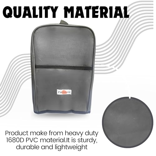 Image of Mixer Cover - Waterproof, Dust-Proof, Washable Kitchen Appliance Dust Cover with Front Storage Pocket (Grey)
