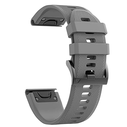 Bracelet de rechange silicone anti irritation pour Garmin Fenix 7 22mm