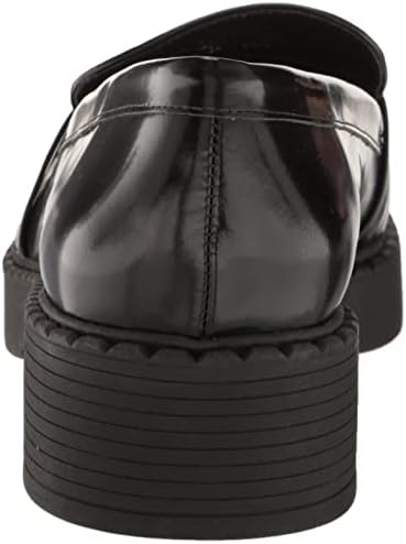 Vince Camuto Women's Footwear Women's Echika Block Heel Loafer Clog, Black, 8 | Image 2