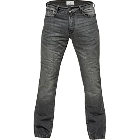 Agrius Buffer Straight Leg Motorcycle Jeans 34 Dark Grey (Standard Leg) Cover