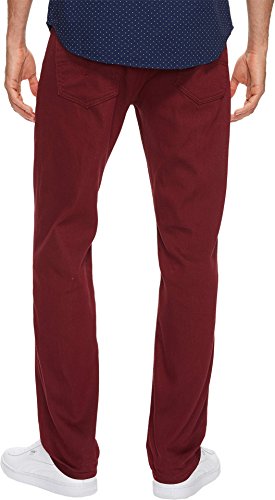 Image of Levi's Men's Made in The USA 511 Slim-Fit Jean, Brushed Burgundy-Stretch, 30W x 30L