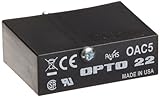 Opto 22 OAC5 AC Output, 12-140 VAC, 5 VDC Logic, 4000 Vrms I/O Isolation, 20 milliamps Minimum Load Current