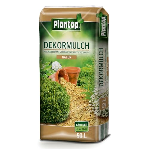 & # x25ba; fondo eccipiente corteccia MULCH parete 50 litri Natura Deko MULCH giardino parete MULCH piano Top