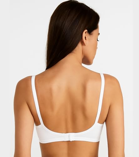 Image of SONA M1020 Non-Padded Non-Wired Molded Medium Coverage T-Shirt Bra with Adjustable Straps