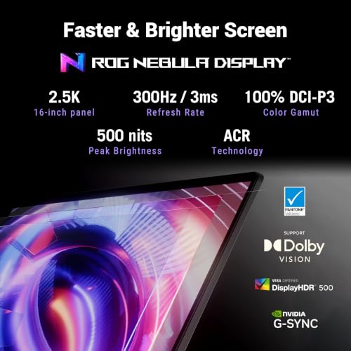 Image of ASUS ROG Strix G16 (2026),(14th Gen),Intel Core i7 14650HX,RTX 5050-8GB,16GB RAM (Upgradeable),1TB SSD,2.5k FHD+,16 inch(40 cm),Win 11,M365 Basic(1Y),Office 24,Gray,2.65 Kg,G615JHR-TS144WS,Gaming Laptop