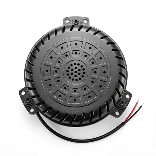 AURAUDIO Audio High Power Pro Tactile Bass Shaker 40 Watts RMS, 8 Ohms Impedance - Turn Any Surface into a Speaker System - Generates Subwoofer Lows (Black 1PC)
