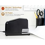 Bostitch Office Impulse Heavy Duty Electric Stapler Value Pack, 45 Sheet Capacity, Includes 5,000 Staples & Staple Remover, No-Jam, Faster Stapling, Black