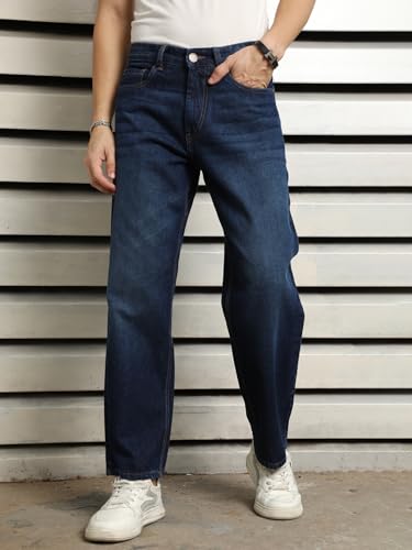 Image of HIGH Star Men's Regular Fit Mid Rise Jeans