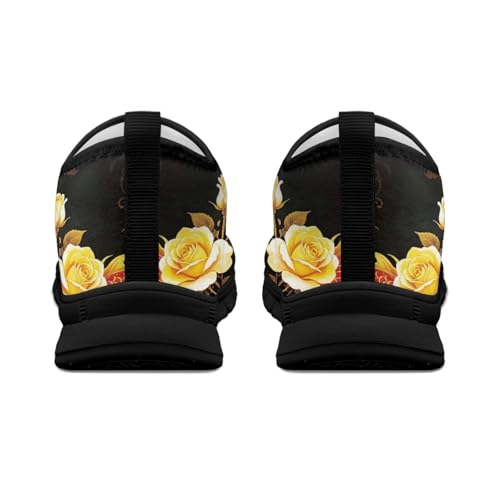 Image of Womens Slip On Walking Shoes Non Slip Loafer Breathable Holiday Travel Shoe Lightweight Casual Low Top Sneakers SizeUS 5.5-11.5